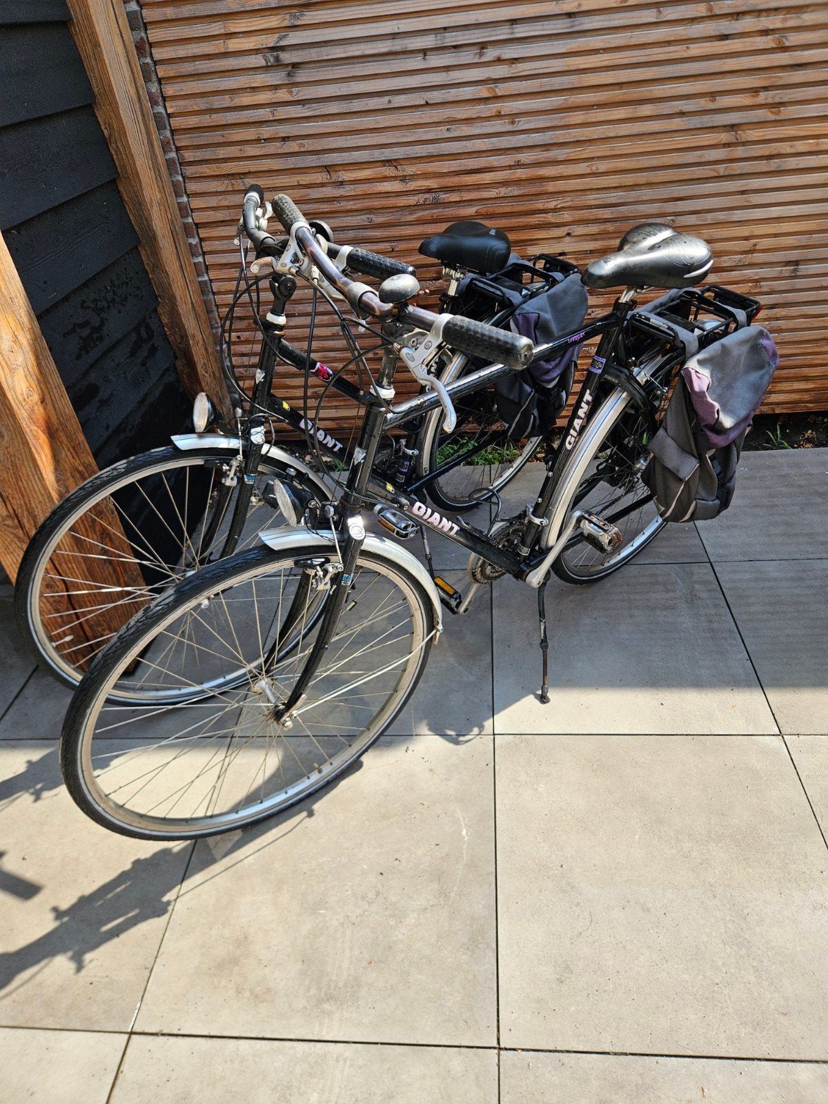 Twee Giant lichtgewicht camping- of stadsfietsen, 21 versnel, Fietsen en Brommers, Fietsen | Dames | Damesfietsen, Ophalen, Velgrem