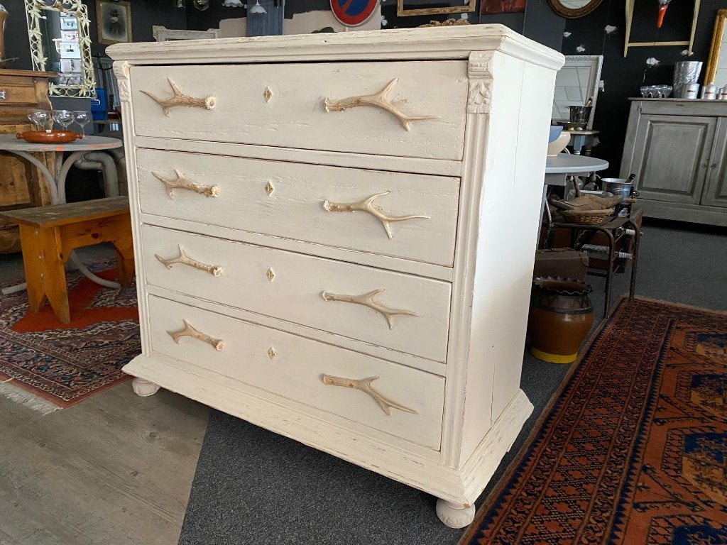 Brocante - Fraaie forse commode!, Ophalen, Gebruikt, 100 tot 150 cm, 100 tot 150 cm