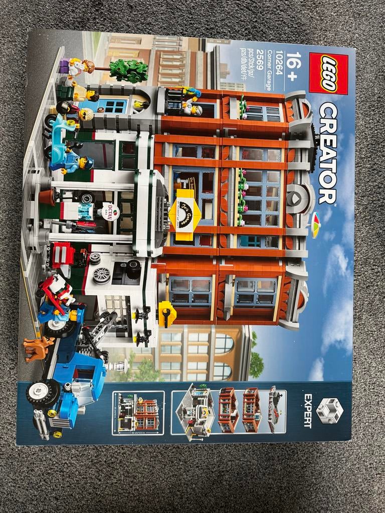Lego Creator Expert 10264 Corner Garage, Lego, Nieuw, Ophalen of Verzenden, Ongeopend/sealed