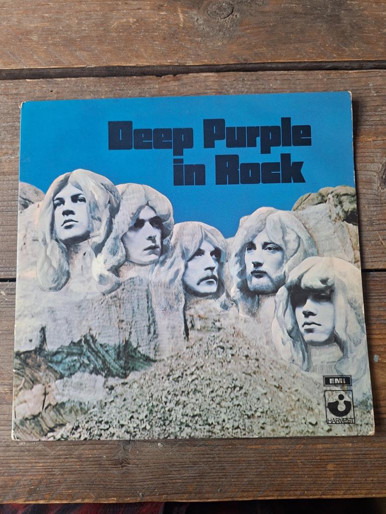 Deep Purple - In Rock  (SHVL 777) 1970, Progressive, Gebruikt, Ophalen of Verzenden, 1970 - 1979