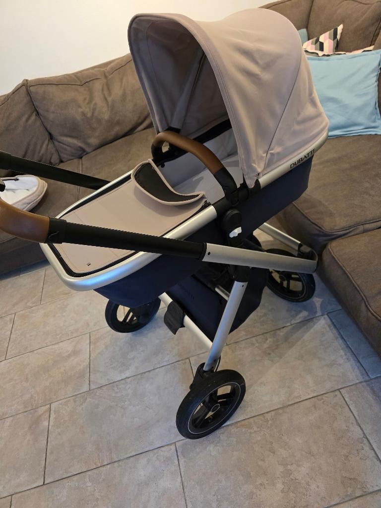 DUBATTI one kiderwagen Baby stroller ready, Kinderen en Baby's, Kinderwagens en Combinaties, Verstelbare duwstang, Ophalen of Verzenden