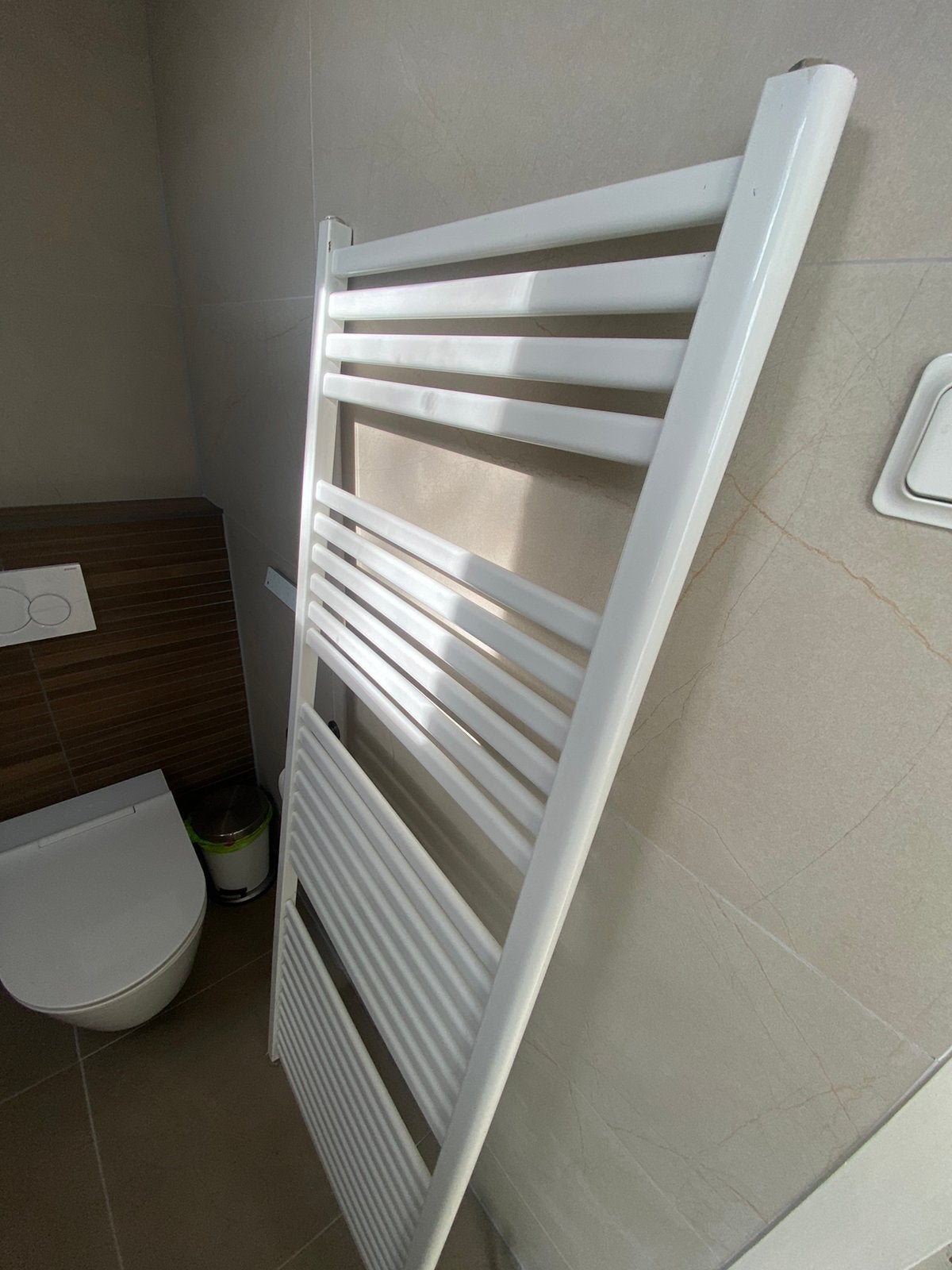 Designradiator wit 160x60cm, Ophalen, Radiator, Minder dan 60 cm, Zo goed als nieuw