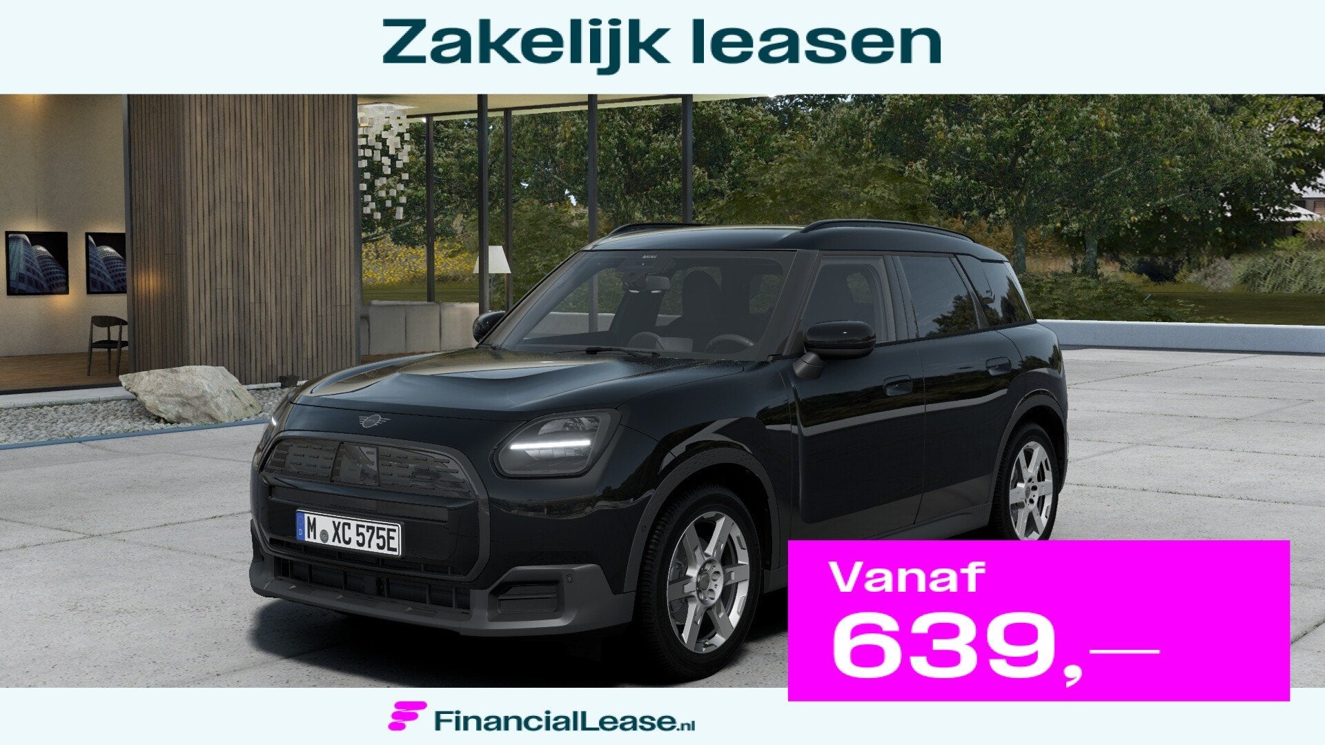 MINI Countryman E / Blackyard / 18" Asteroid Spoke, Auto's, Mini, Bedrijf, Lease, Financial lease, Countryman, Alarm, Digitale radio-ontvangst