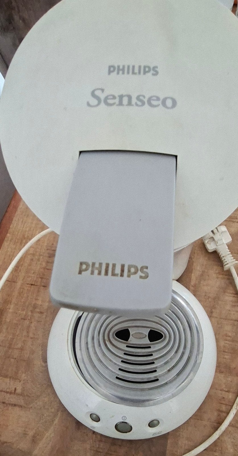 Grijze senseo apparaat witte senseo apparaat, Witgoed en Apparatuur, Ophalen of Verzenden, Zo goed als nieuw, Koffiemachine