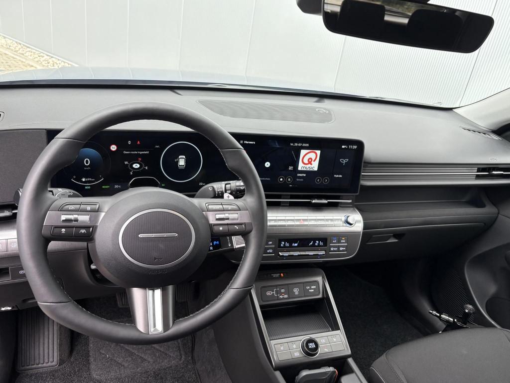 Hyundai Kona 1.6 GDI HEV Comfort Smart / Climate Control / C, Auto's, Hyundai, Stof, Euro 6, 2 kWh, Blauw
