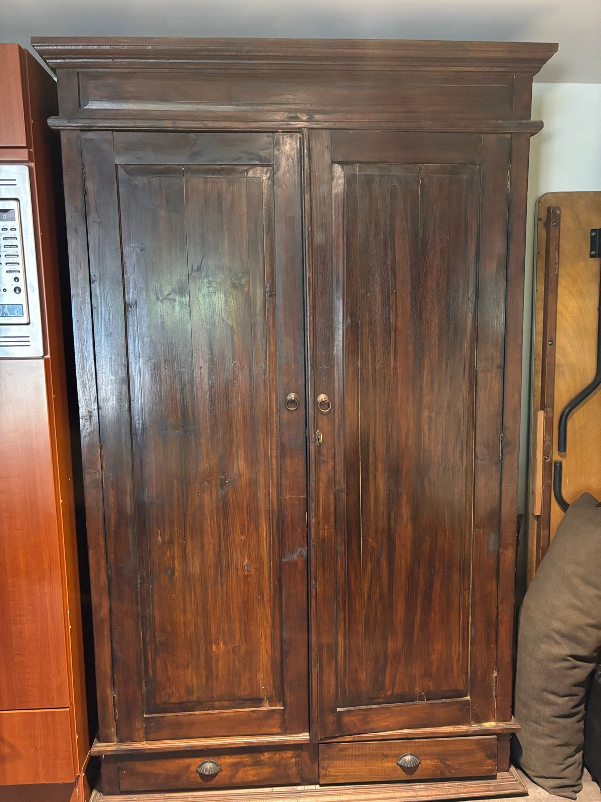Mooie houten kast met lades - Ideaal als opknapper, Antiek en Kunst, Antiek | Meubels | Kasten, Ophalen