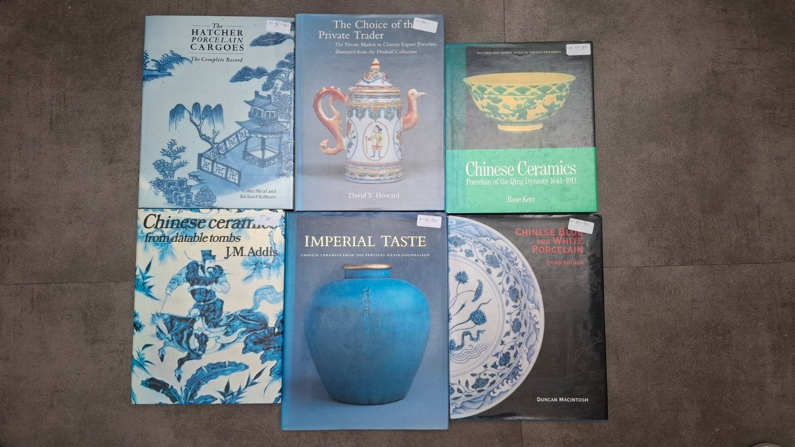 6 topstukken omtrent Chinees Porselein/Keramiek - Boeken, Antiek en Kunst, Antiek | Porselein, Ophalen of Verzenden