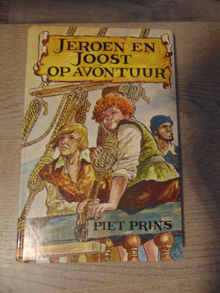 Jeroen en Joost op avontuur - hardcover boek Piet Prins, Ophalen of Verzenden, Zo goed als nieuw, Piet Prins, Fictie