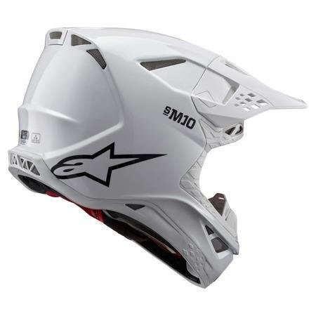 Alpinestars Supertech S-M10 Crosshelm, Wit, Ophalen of Verzenden, Nieuw met kaartje