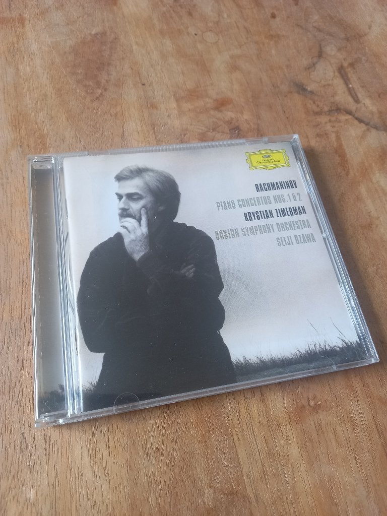 Krystian Zimerman - Rachmaninov, pianoconcerten 1 en 2, Ophalen of Verzenden, Romantiek, Zo goed als nieuw, Overige typen