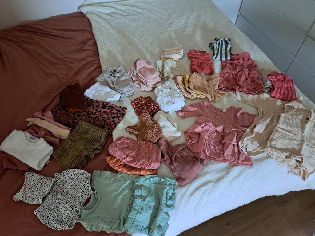 zomerkleding voor baby's, Kinderen en Baby's, Babykleding | Overige, Ophalen of Verzenden, Zo goed als nieuw, Diverse, Meisje