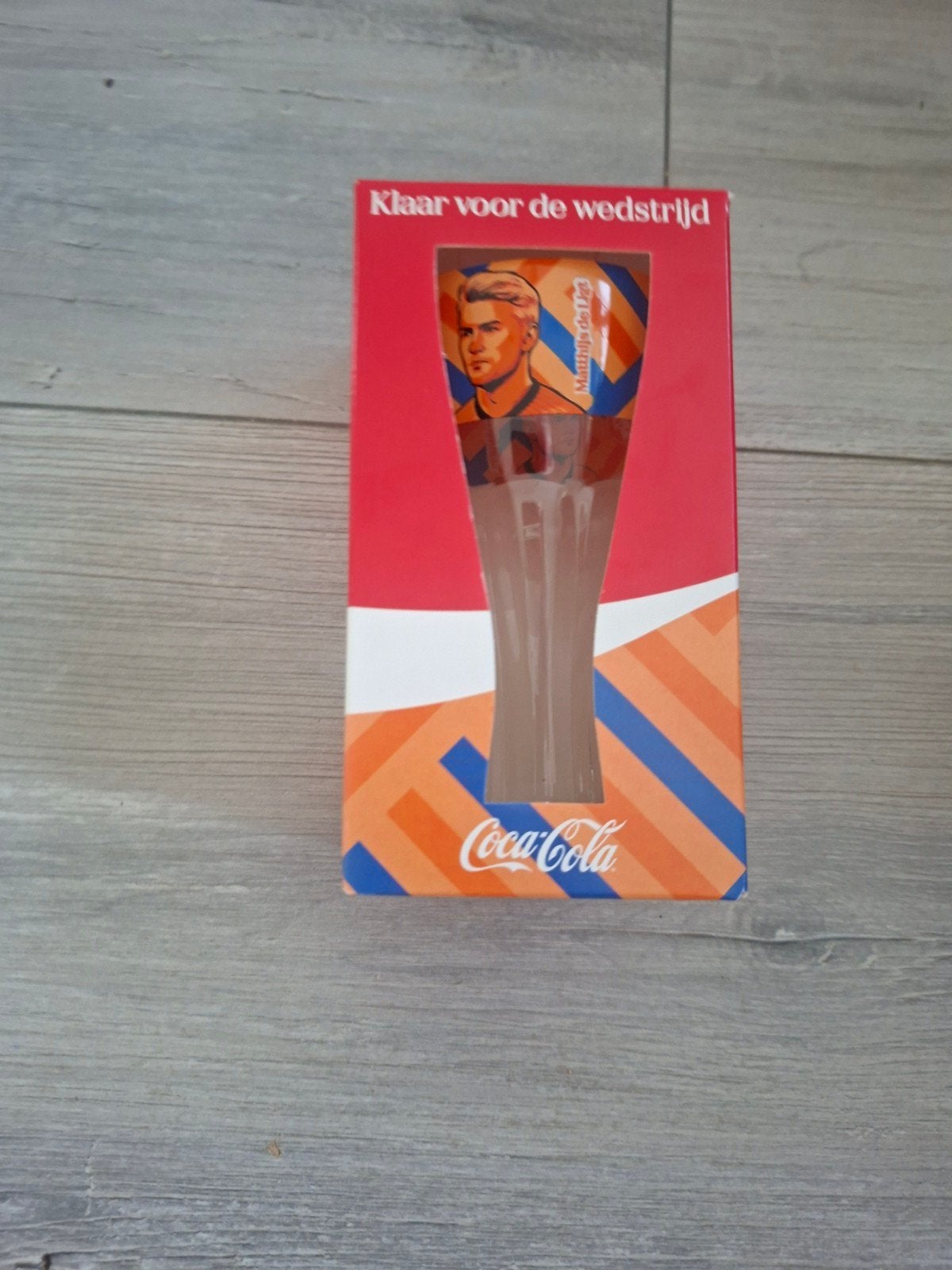 Nieuw Wk glas mattijs ligt, Ophalen of Verzenden, Nieuw, Bierglas
