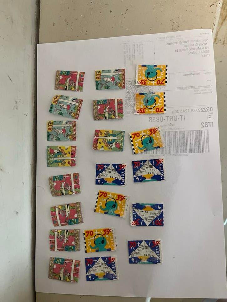 Kinderpostzegels 21 stuks, Postzegels en Munten, Postzegels | Nederland, Verzenden, Na 1940, Postfris