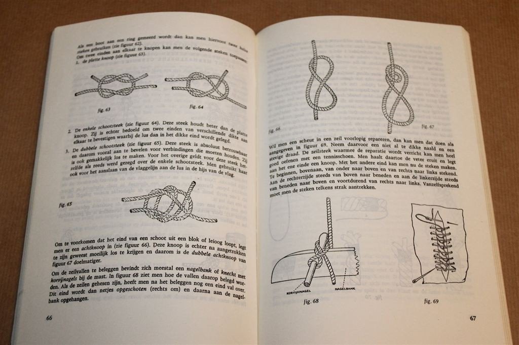 Handleiding tot het Zeilen — Manoeuvres, Knopen en Steken, Ophalen of Verzenden, Gelezen