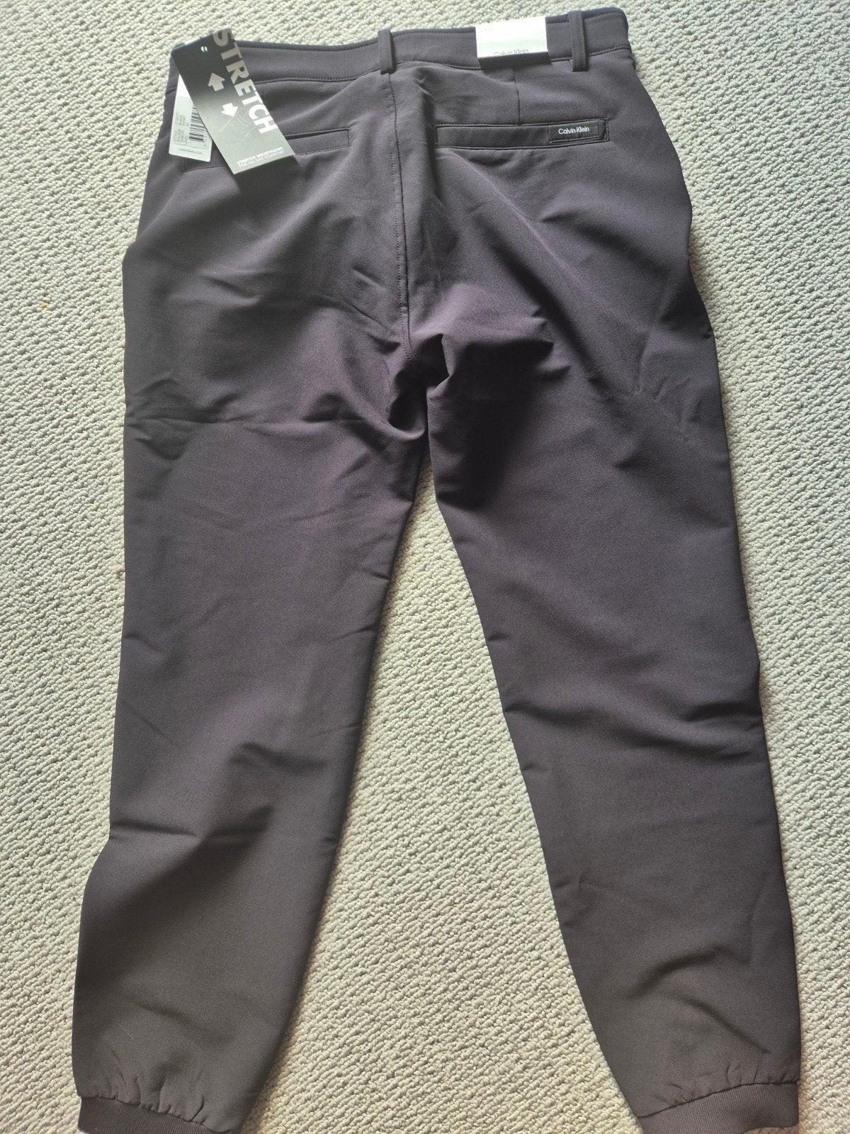 Calvin Klein Golf Stretch Broek Zwart - Nieuw met labels, Zwart, Nieuw, Ophalen of Verzenden, Calvin Klein Golf