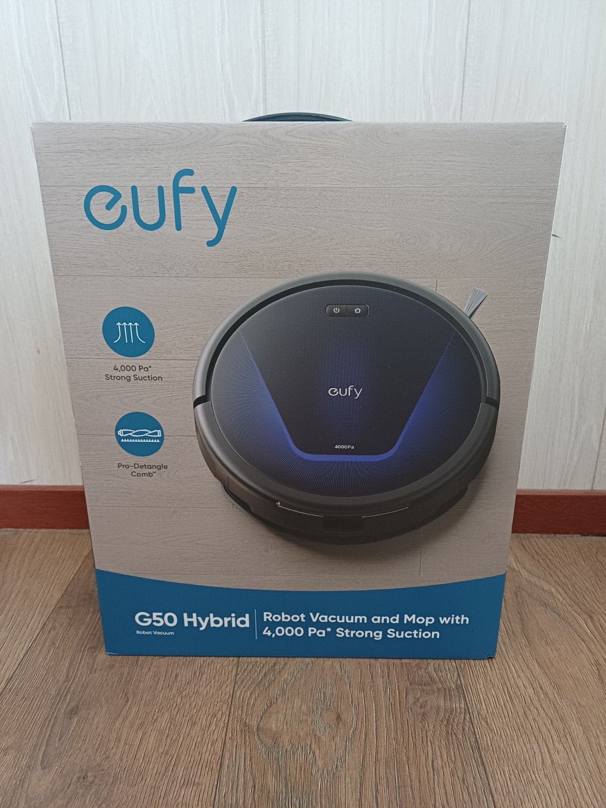 Eufy G50 Hybrid Robotstofzuiger met Dweilfunctie, Witgoed en Apparatuur, Stofzuigers, Ophalen, Overige merken, Dweilfunctie, Nieuw