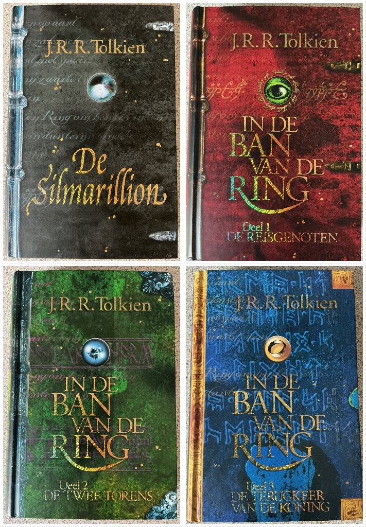 In de ban van de Ring + de Silmarillion 50 jaar - Tolkien HC, Boeken, Ophalen of Verzenden, Zo goed als nieuw, J.R.R. Tolkien