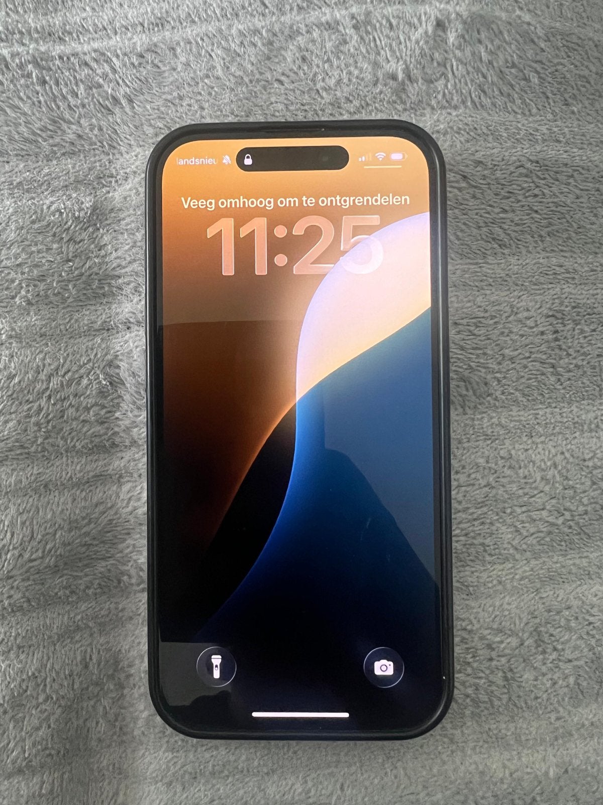 iPhone 15 Pro 128GB Space Zwart - Zo goed als nieuw, Telecommunicatie, Mobiele telefoons | Apple iPhone, Ophalen, 128 GB, Zwart
