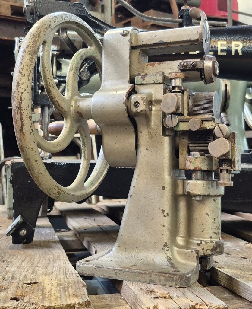 Rodi schalmachine, leersnijder, Ophalen