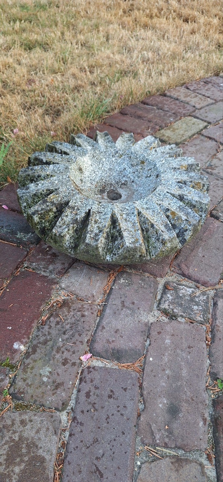 Stervormig Waterornament / Tuinfontein doorsnede 40 cm, Ophalen, Gebruikt, Overige typen