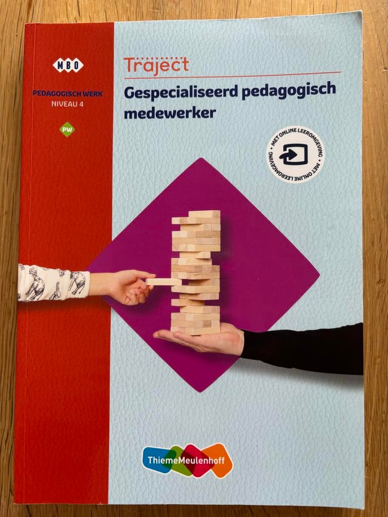 Studieboek Gespecialiseerd pedagogisch medewerker MBO 4, Boeken, Ophalen of Verzenden, Gamma, Nieuw, MBO