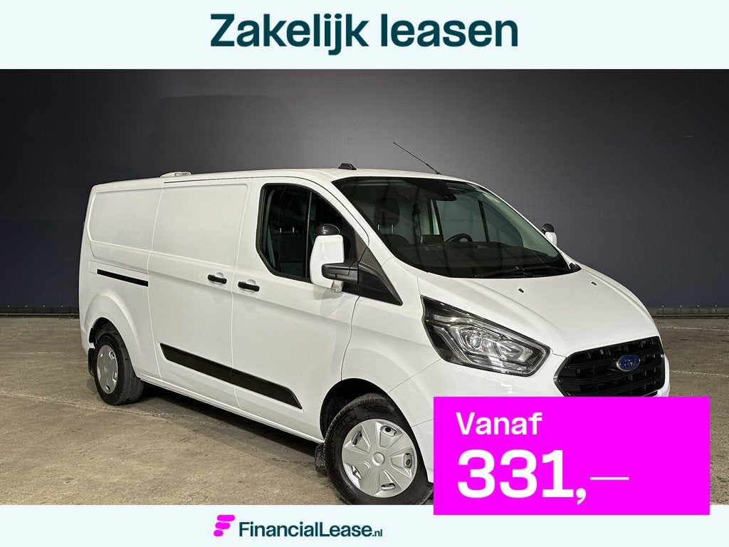 Ford Transit Custom 2.0 TDCI 130pk L2H1 Euro6 Airco | Camera, Voorwielaandrijving, LED verlichting, 4 cilinders, 1991 kg