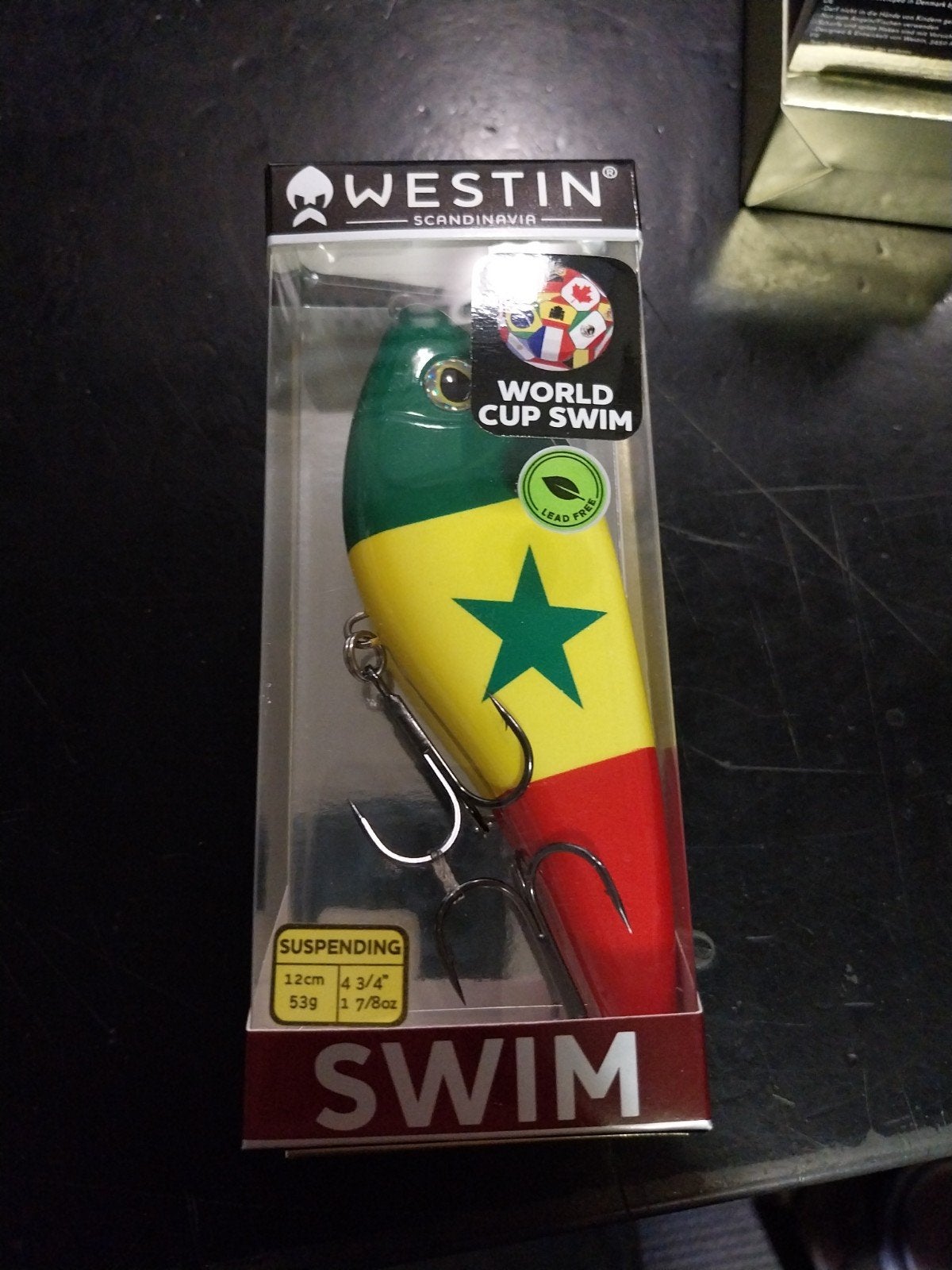 Westin World Cup Swim Kunstaas - Senegal Editie, Ophalen of Verzenden