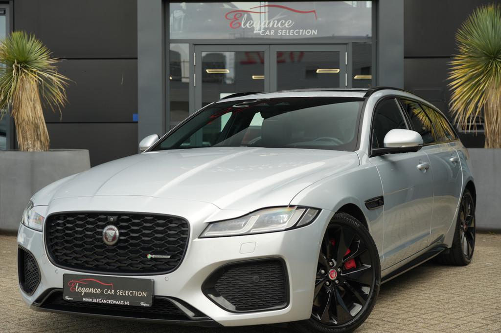 Jaguar XF Sportbrake 2.0 D200 R-Dynamic HSE 204pk Panoramada, Auto's, Achterwielaandrijving, Gebruikt, 4 cilinders, 2000 kg