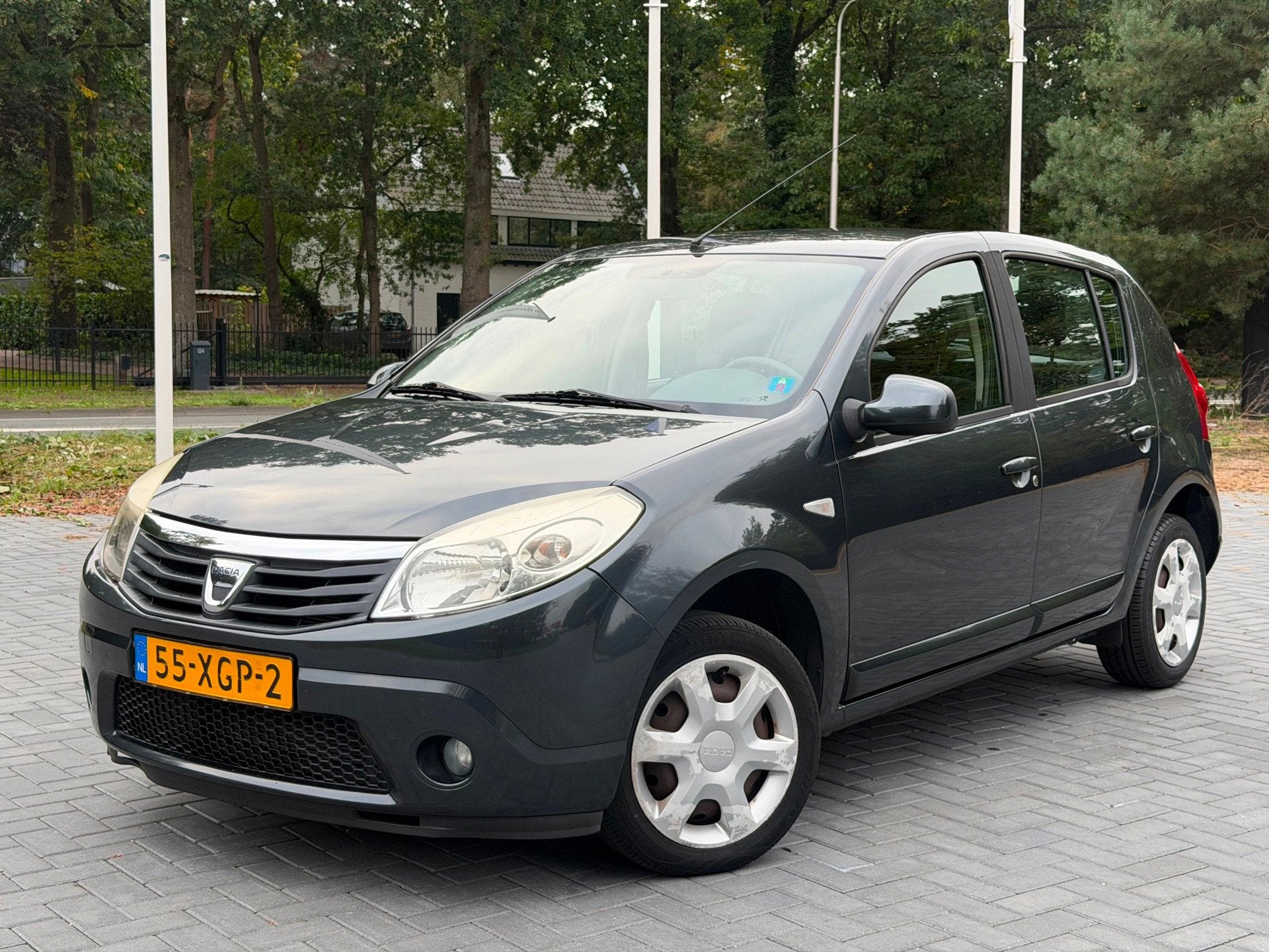 Dacia Sandero 1.2 Lauréate LPG/Airco/Riem VV, Auto's, Voorwielaandrijving, Euro 5, Gebruikt, 4 cilinders