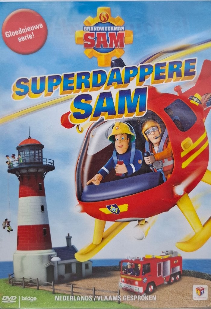 Brandweerman Sam - Super Dappere Sam DVD, Gebruikt, Animatie, Alle leeftijden, Tv-serie