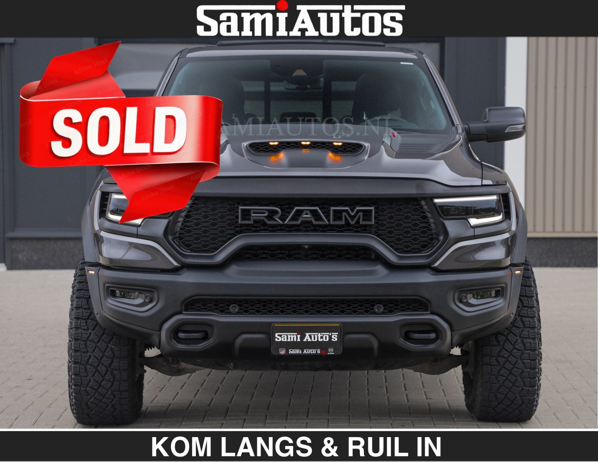 Dodge Ram TRX HELLCAT 712 PK 6.2 V8 | €109950,- excl | BLA, Automaat, Dealer onderhouden, Gebruikt, Met garantie (alle)