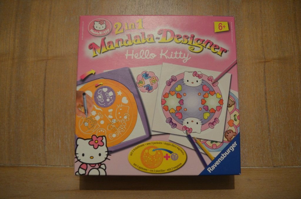 HELLO KITTY MANDALA, Ophalen of Verzenden, Gebruikt, Knutselen