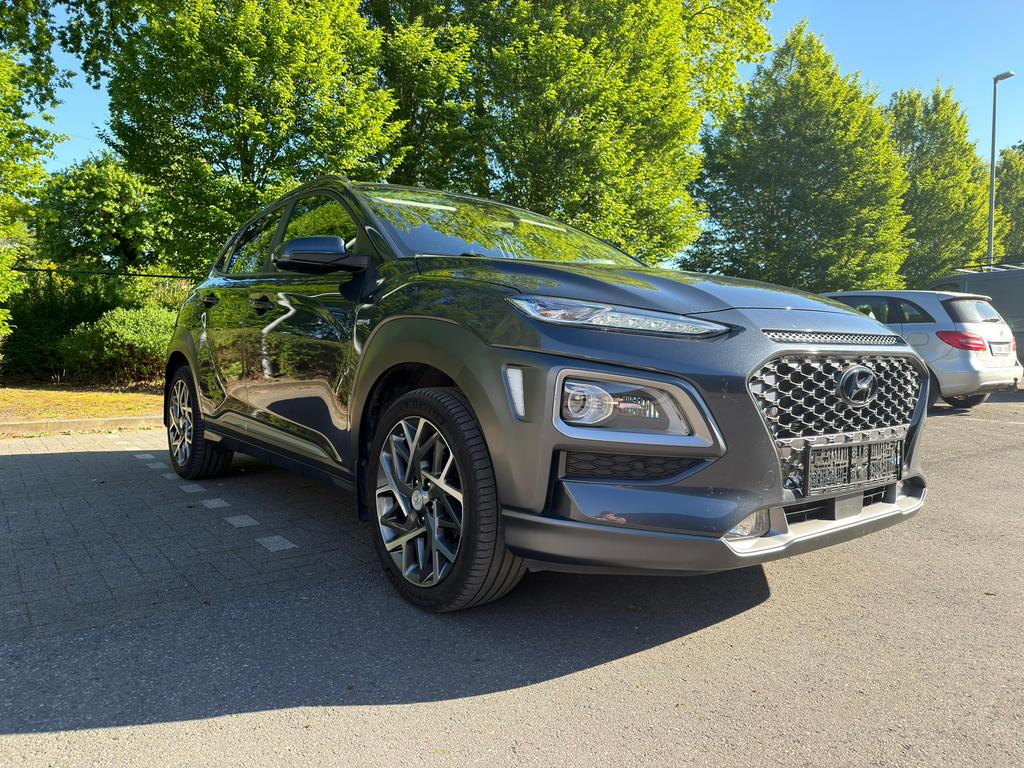 Hyundai KONA 1.0 T-GDI Premium Cruise/HUD/Apple Carplay/Cam, Voorwielaandrijving, Leder, 1208 kg, Handgeschakeld