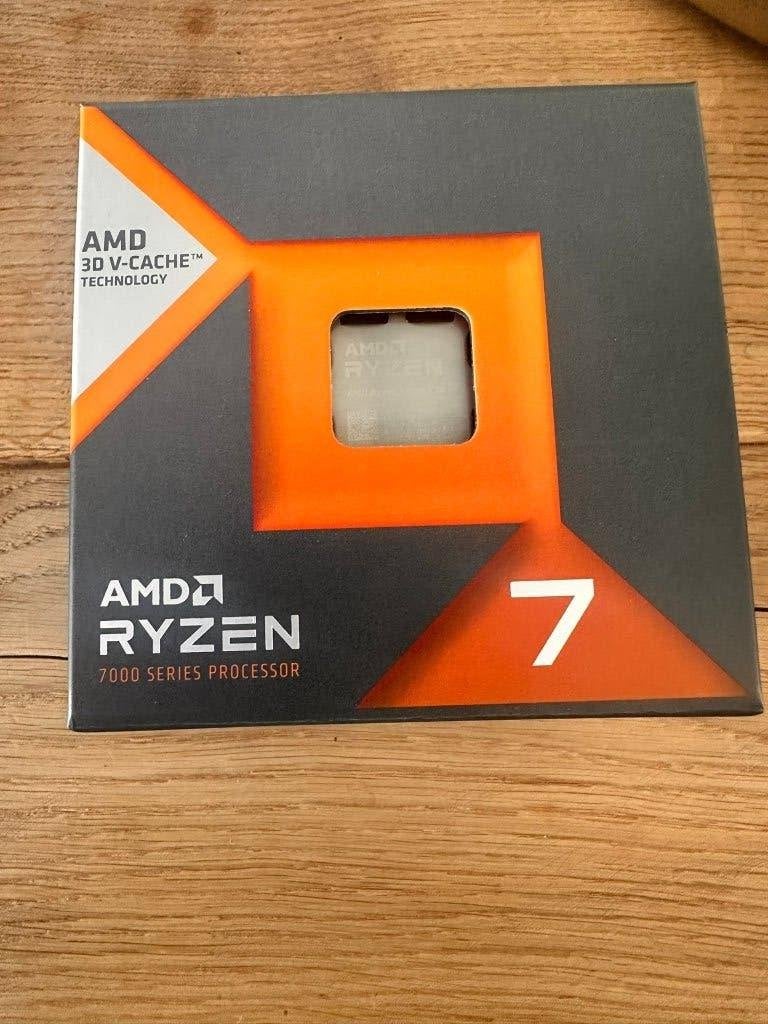 AMD Ryzen 7 7800X3D, 4,2 GHz socket AM5 processor Boxed, Computers en Software, 8-core, AM5, Ophalen of Verzenden, Zo goed als nieuw