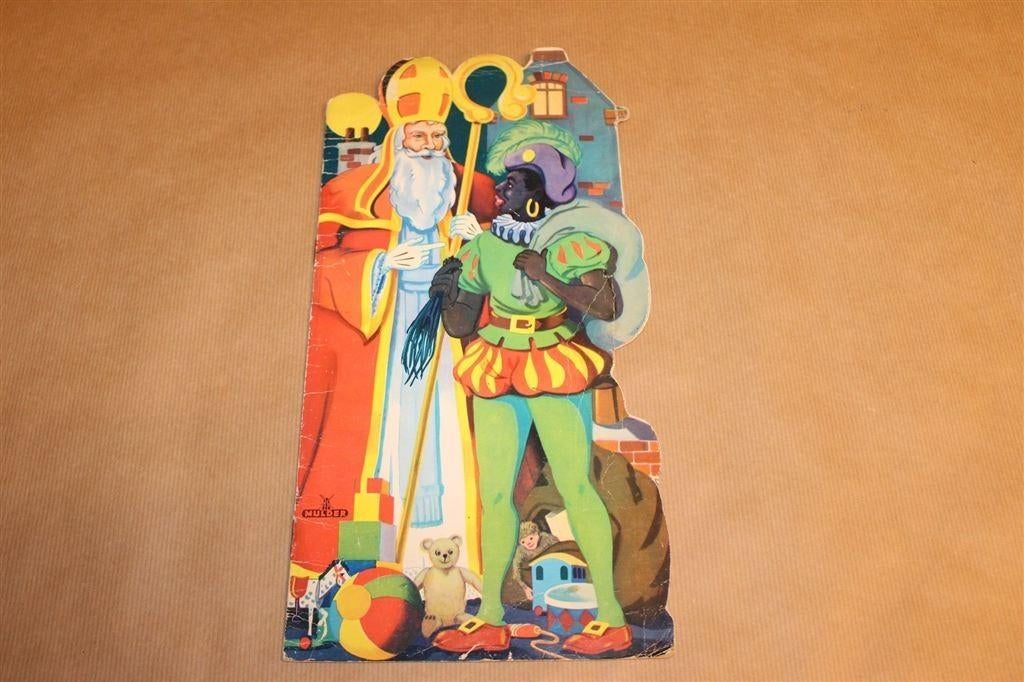 Vintage Prentenboek Zie Ginds Komt de Stoomboot [1951], Diversen, Sinterklaas, Gebruikt, -, -, Ophalen of Verzenden