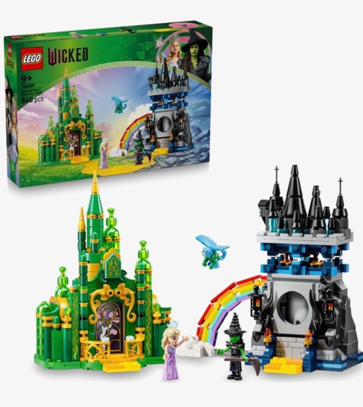 LEGO Wicked 75689 Emerald City & Kiamo Ko Kasteel Nieuw, Ophalen of Verzenden, Nieuw, Overige merken