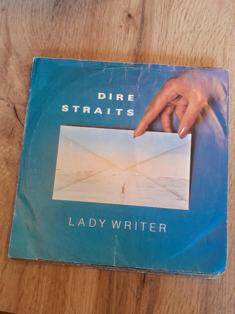 Dire straits 7 inch lady writer, Cd's en Dvd's, Ophalen of Verzenden, Zo goed als nieuw, Pop