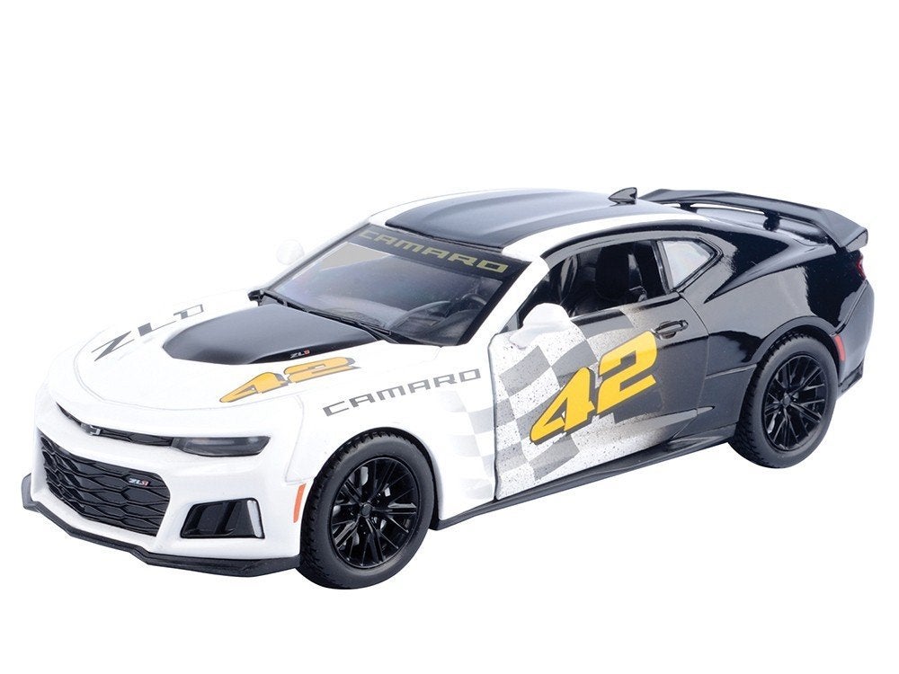 Chevrolet CAMARO #42 2018 - GT RACING, Hobby en Vrije tijd, Modelauto's | 1:24, Ophalen of Verzenden, Nieuw, Auto, Motormax