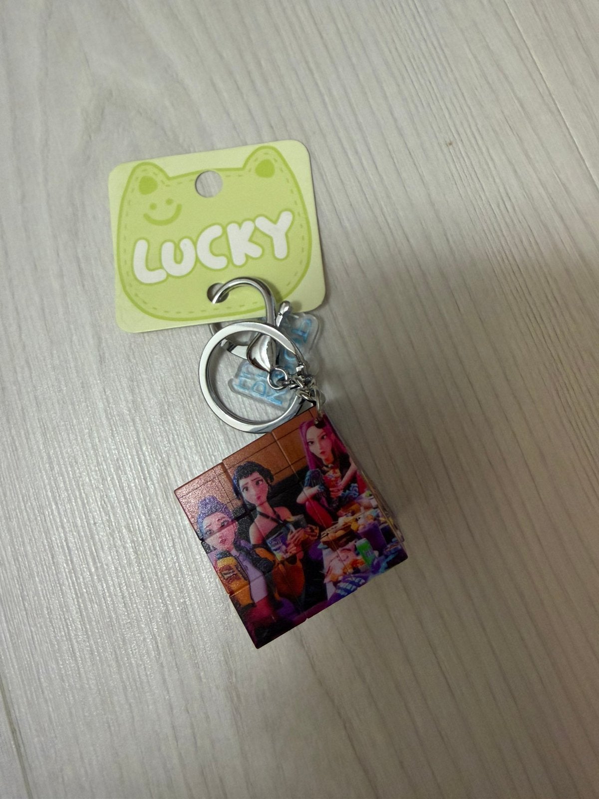 K-Pop Demon Hunters Rubik’s Cube Keychain – New, Ophalen of Verzenden, Nieuw, Overige merken