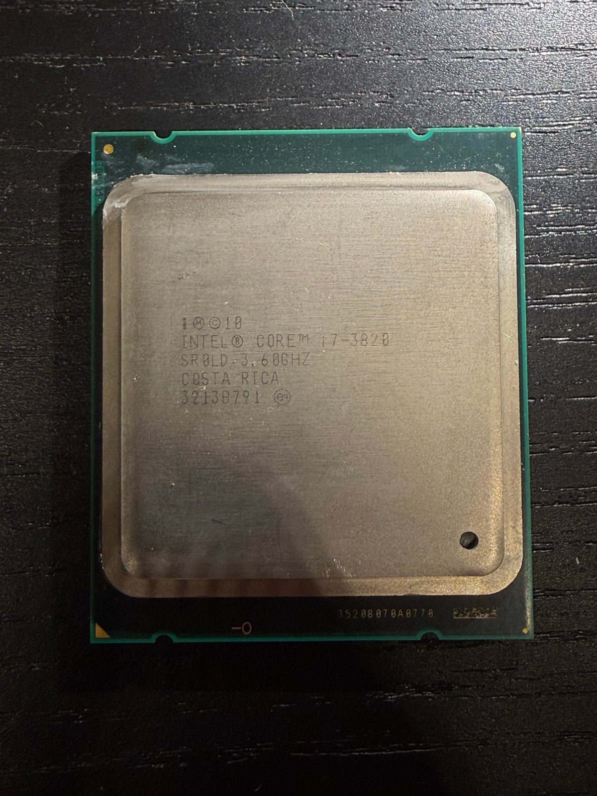 Intel Core i7-3820 3.60GHz Quad Core Processor, Computers en Software, Processors, Ophalen of Verzenden, Gebruikt, 4-core, 3 tot 4 Ghz