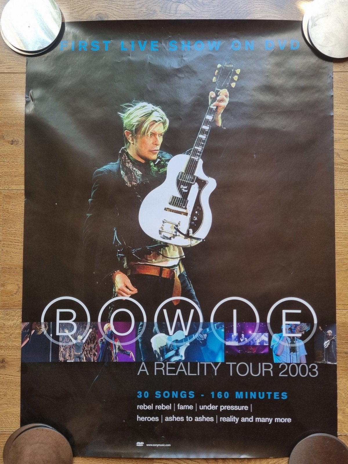 Poster David Bowie, Ophalen of Verzenden, A1 t/m A3, Rechthoekig Staand