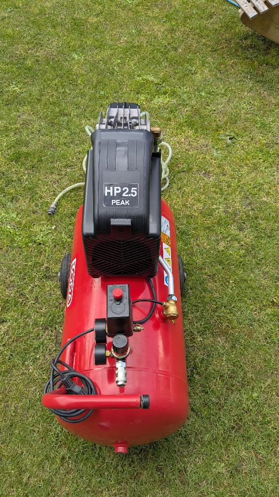 50 liter commpersor, Ophalen, Gebruikt