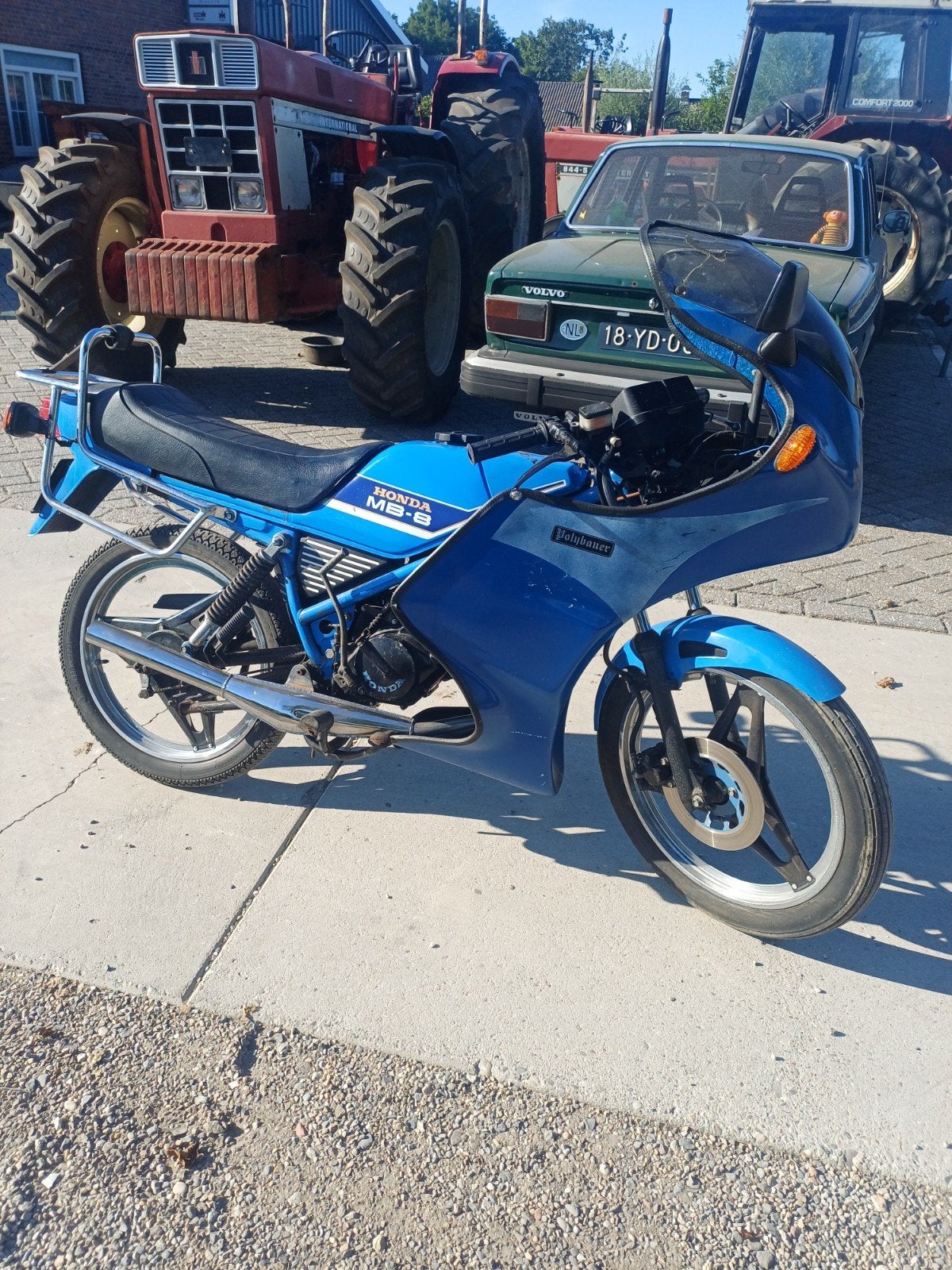 Honda MB8 met kuip, Fietsen en Brommers, Brommers | Honda, Ophalen