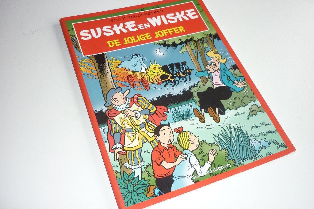 Suske en Wiske: de Jolige Joffer (Texaco), Eén stripboek, Ophalen of Verzenden, Zo goed als nieuw