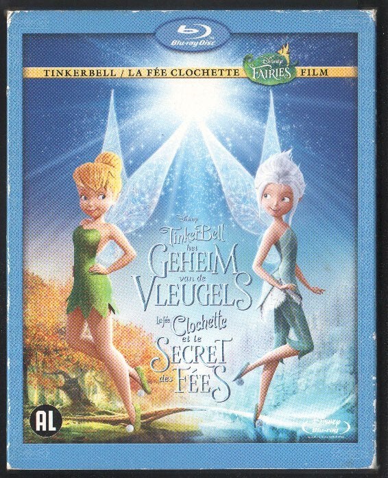 Tinkerbell het Geheim van de Vleugels DISNEY Blu-ray NLau+su, Alle leeftijden, Film, Nederlands, Ophalen of Verzenden