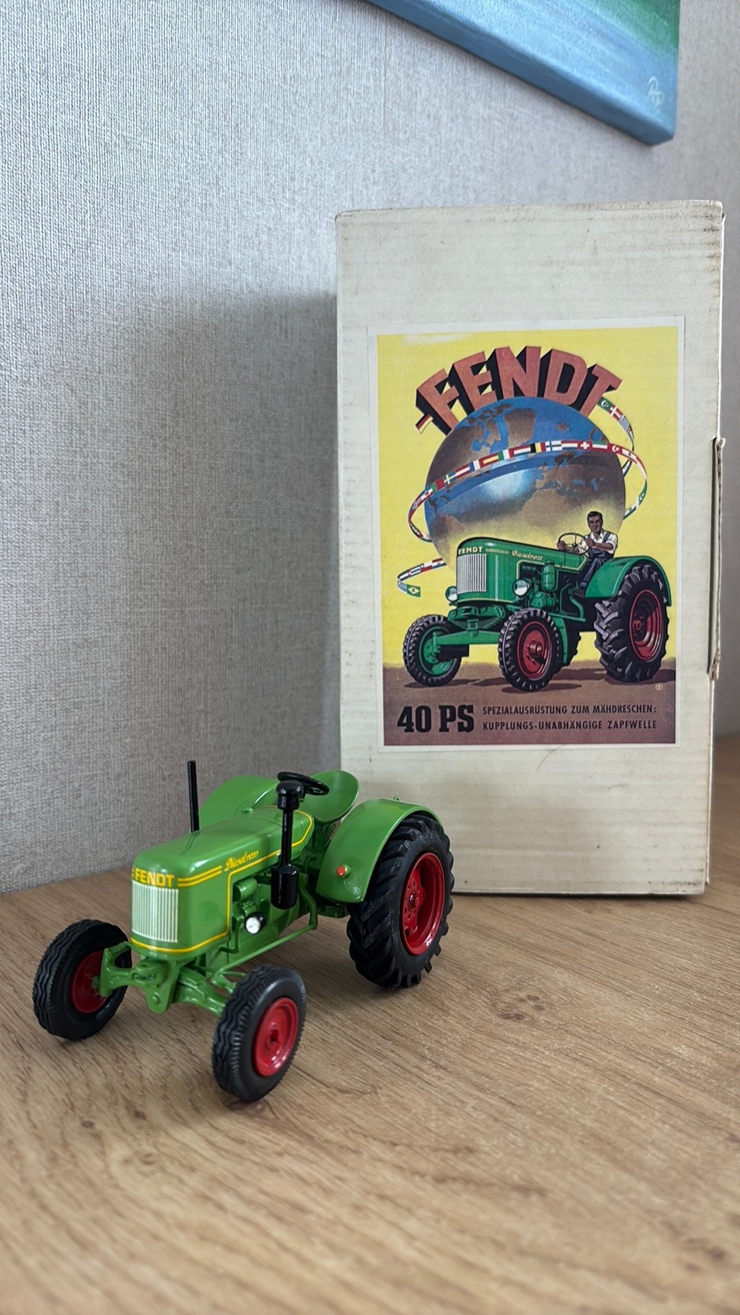 Fendt F40 dieselross 1:32 autodrome, Ophalen of Verzenden, Gebruikt, Tractor of Landbouw, Overige merken