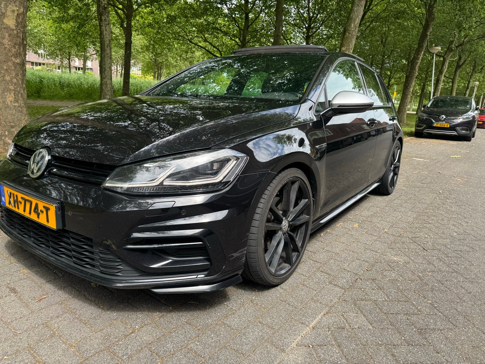 Volkswagen Golf 1.5 TSI 150pk 7-DSG 2019 Zwart, Auto's, 15 km/l, 1498 cc, 4 cilinders, Zwart