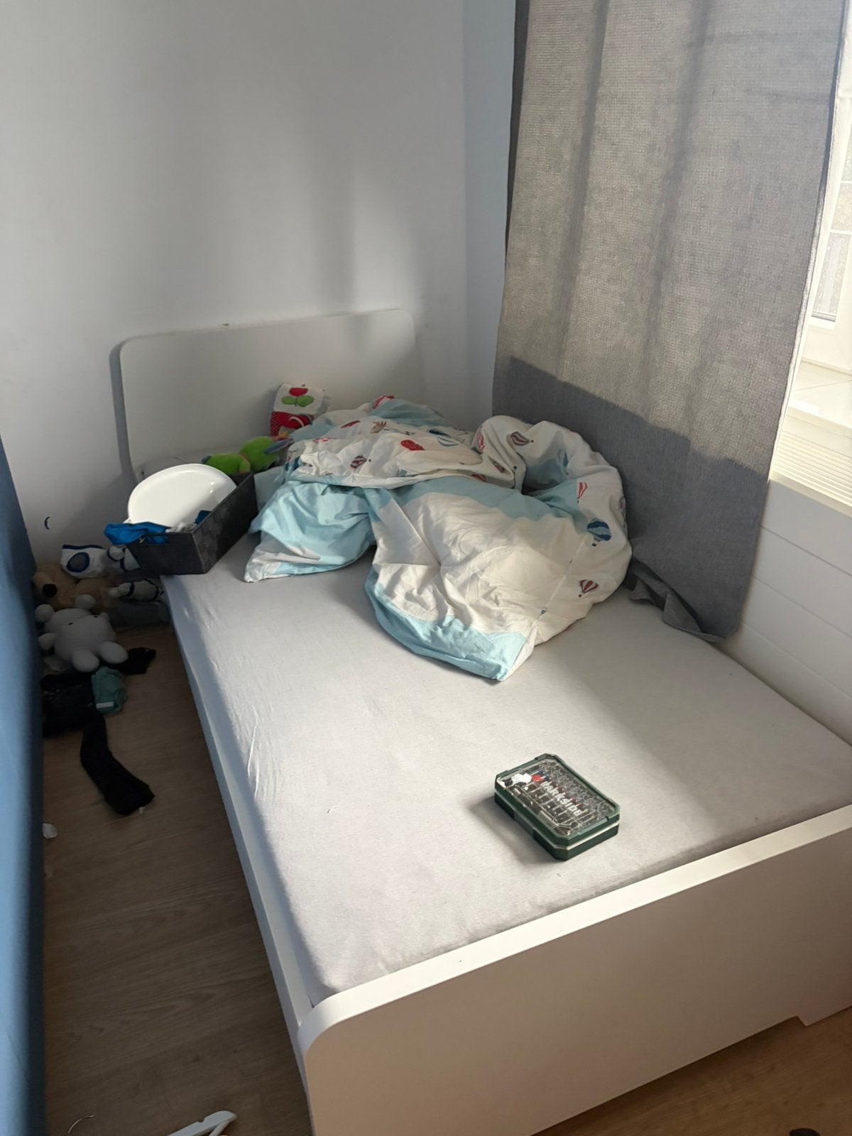 1 persoons bed, Ophalen, 90 cm, Eenpersoons, Zo goed als nieuw