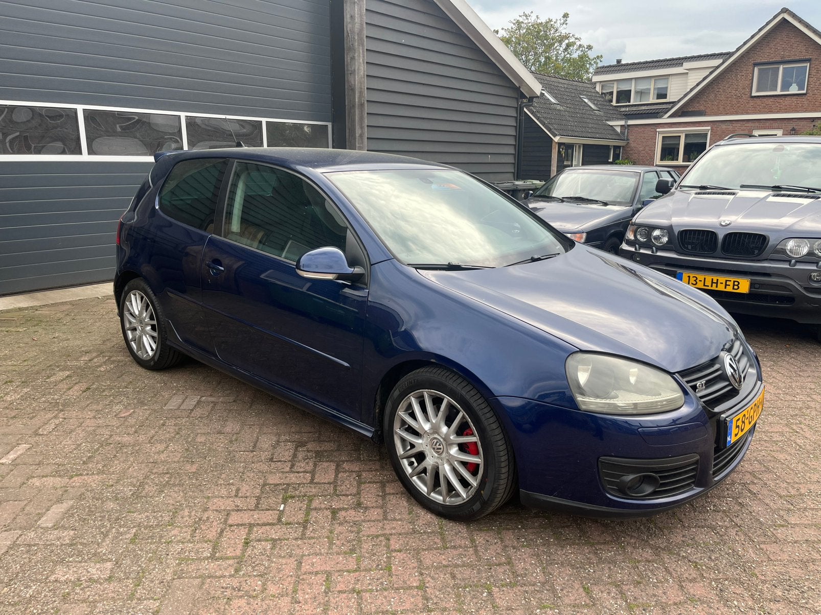 Volkswagen Golf GT 1.4 TSI 125KW 2008 blauw, Auto's, Voorwielaandrijving, Stof, 4 cilinders, Blauw