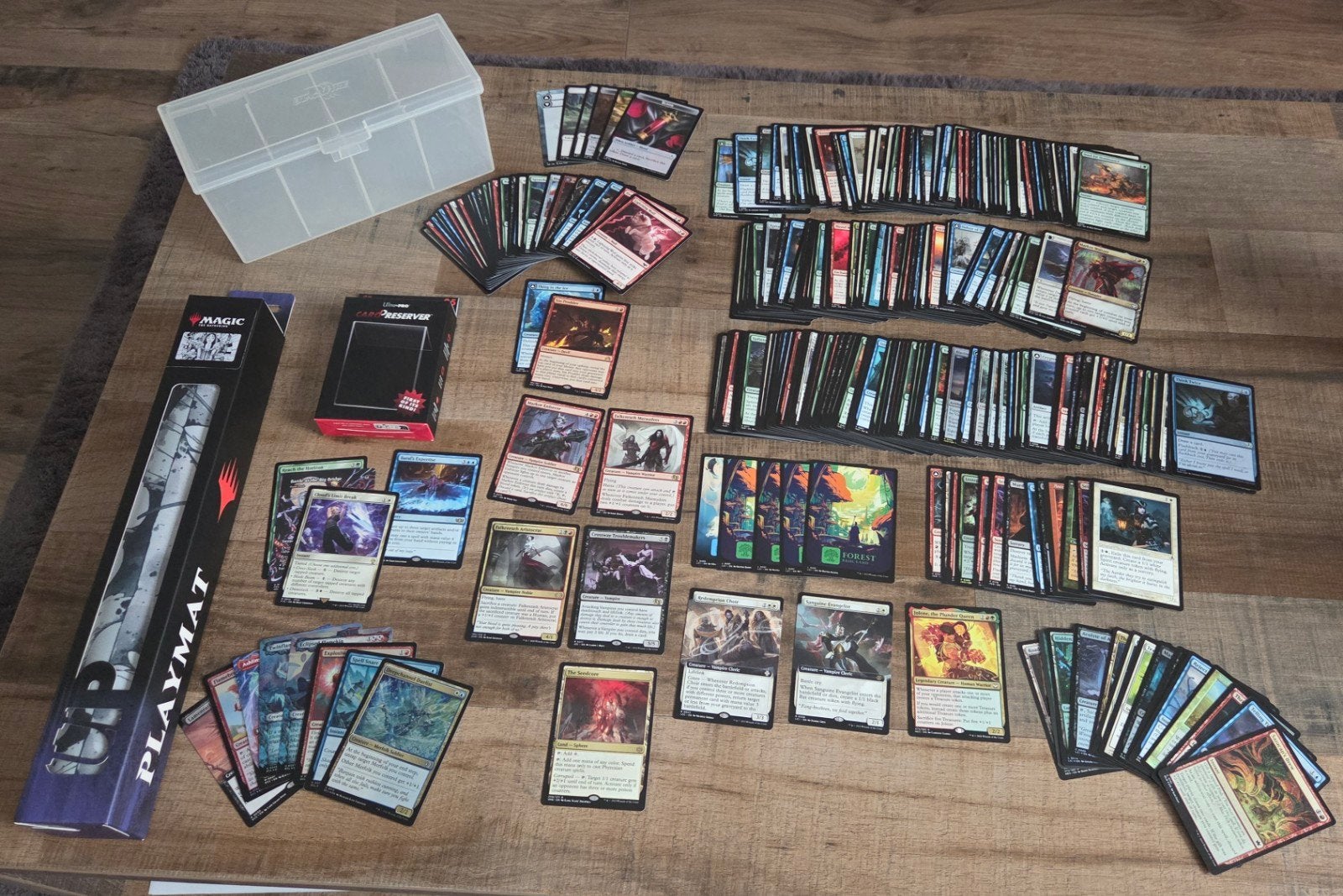 Restant Magic the Gathering met accessoires, Ophalen of Verzenden, Zo goed als nieuw, Meerdere kaarten